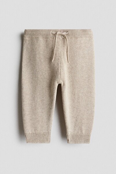 H&M Pamuklu İnce Triko Jogger Pantolon