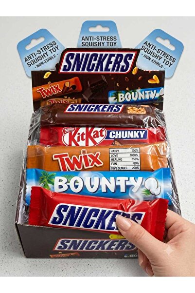 JPT Squishy Chocolate Bar Stress Toy, Assorted