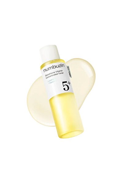 Numbuzin No.5+ Glutathione Vitamin Concentrated Toner – Τονωτική Λοσιόν Προσώ...