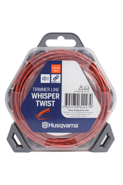 Husqvarna Fir de tăiere silențios pentru motocoasă WHISPER TWIST 1.5x15m