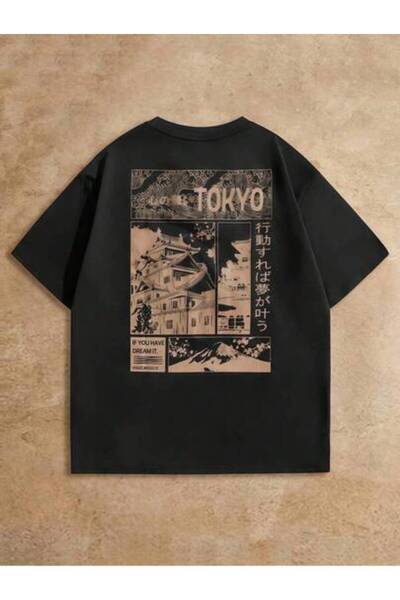 23ERVA 1pc Womens Tokyo Japan Aesthetic TshirtCotton 180gsm.Printed Tee.Unise...