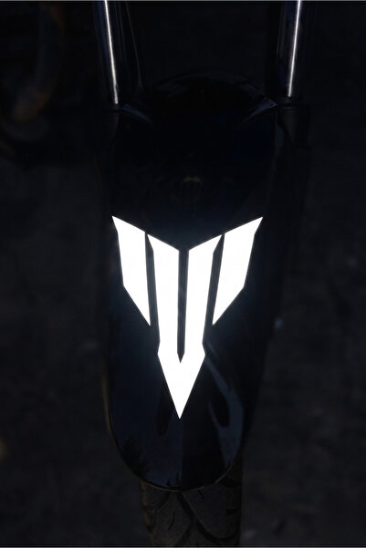 Banxtre Decorative Sticker Reflective Mt Logo Sticker for Motorcycle 15Cmx12Cm