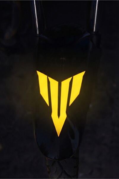 Banxtre Decorative Sticker Reflective Mt Logo Sticker for Motorcycle 15Cmx12Cm