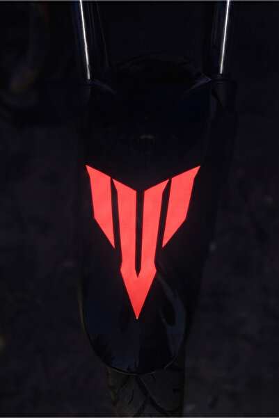 Banxtre Decorative Sticker Reflective Mt Logo Sticker for Motorcycle 15Cmx12Cm