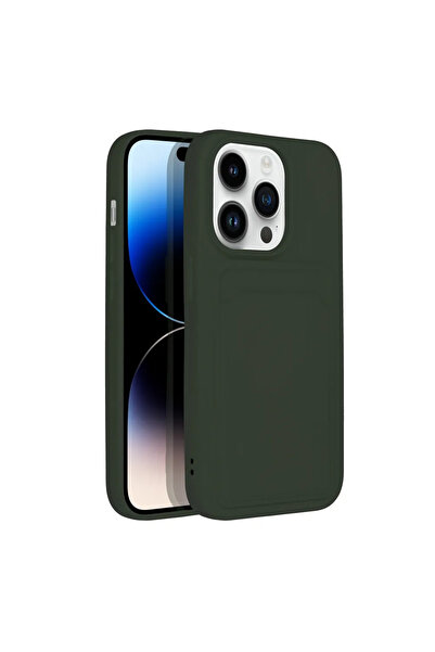 megaMobile Husă de protecție pentru iPhone 14 Pro, verde