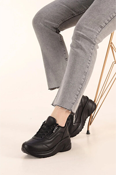 pilla spor Black Women's Sneaker Daily Sports Shoes