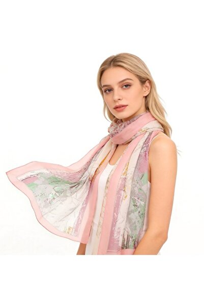 STARSTAR Silk scarf 160x50cm thin sun protection beach women's.
