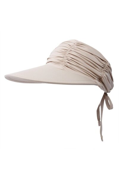 STARSTAR Sun hat 10cm brim 56-58cm open-top ponytail UV.
