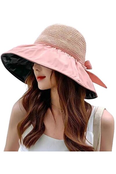 STARSTAR Women's straw hat foldable mesh UPF50+ lightweight beach.