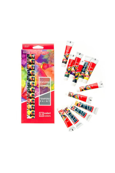 daço Vopsele tempera 12 culori DACO