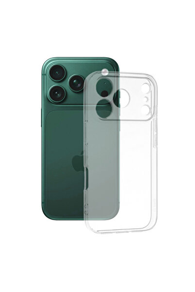 Techsuit Husă pentru iPhone 17 Pro/ iPhone 18 Pro, Silicon transparent, prote...