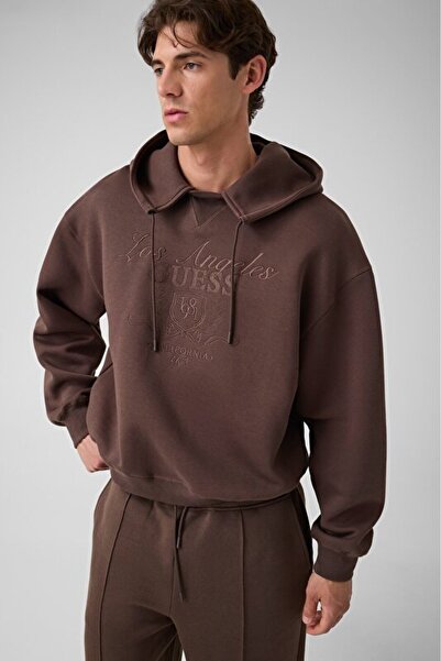 Guess Herald Erkek Aktif Sweatshirt