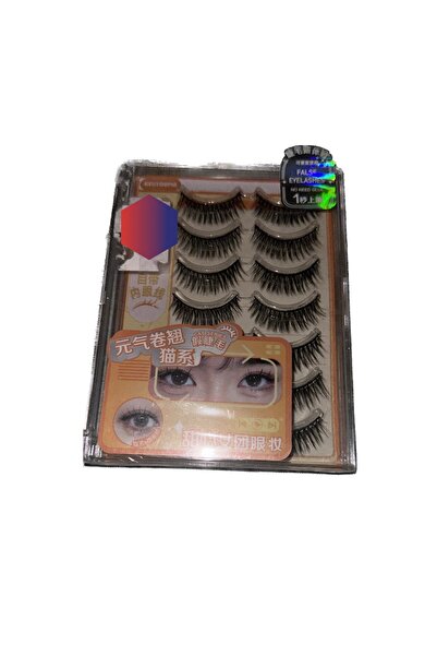Generic Brand Korean Eyelashes 7 Individuals for Use