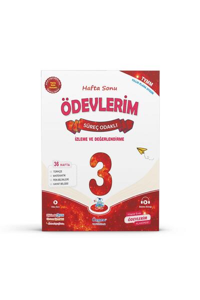 Üçgen Yayıncılık 3. Sınıf Süreç Odaklı - Hafta Sonu ÖDEV KİTABIM