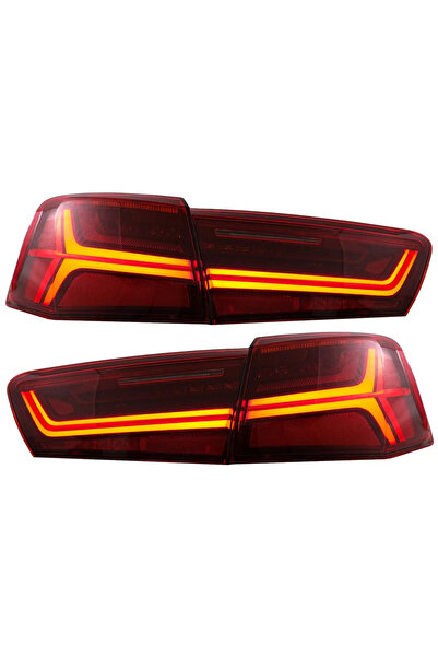 tuningset Stopuri Full LED potrivite pentru Audi A6 4G C7 Limuzină 2011-2014 ...