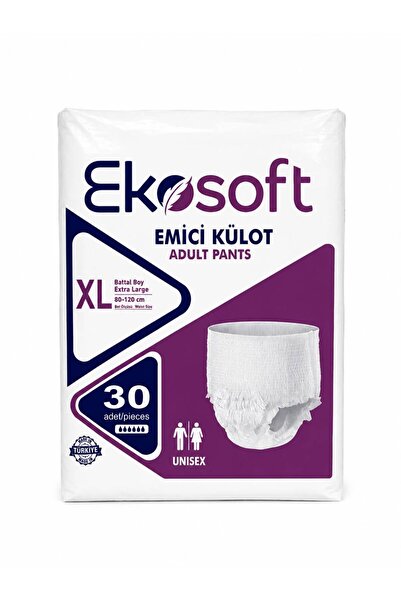 DMR Elegance Ekosoft Yetişkin Hasta Bezi Emici Külot (XL Beden) - 30 Adet
