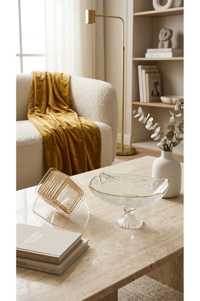 Generic Luxury Style Dessert Plate + Multi-Functional Plate Stand Combination...