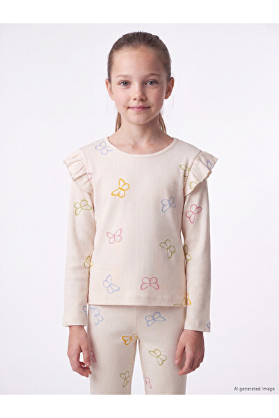 LC Waikiki Timeless Clothing & Timeless Choices Zero Roba Collar Ruffle Girls...