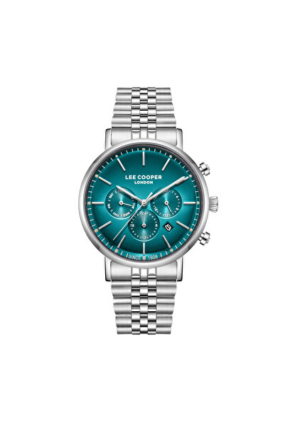Lee Cooper Men's Multifunction Blue To Black Dial Watch - LC08372.391