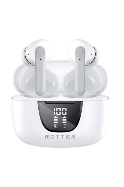 ROTTER Casti wireless ROTTER®️ cu izolare a zgomotului, In-ear Bluetooth, Cas...