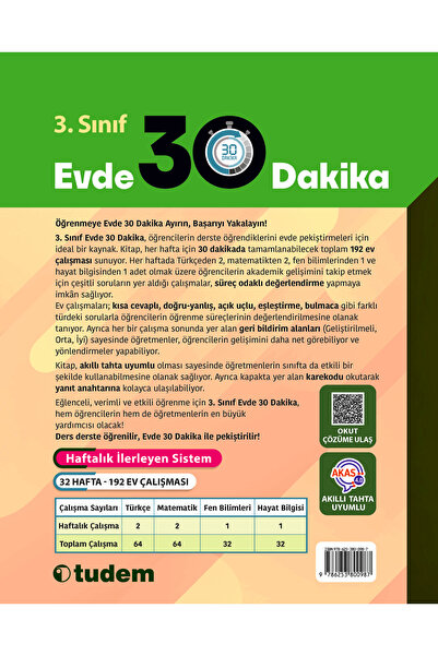 Tudem 3.Sınıf Evde 30 Dakika