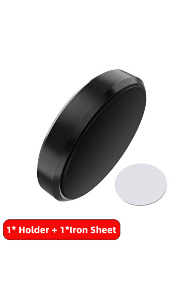 Choice4 Black Universal Magnetic Car Mobile Phone Stand Mini Smartphone Holde...