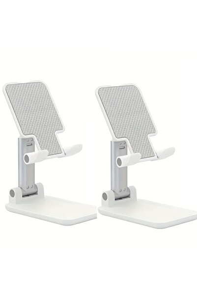 Choice1 white 2pcs 2026 Latest Double Folding Phone Holder Fully Adjustable D...