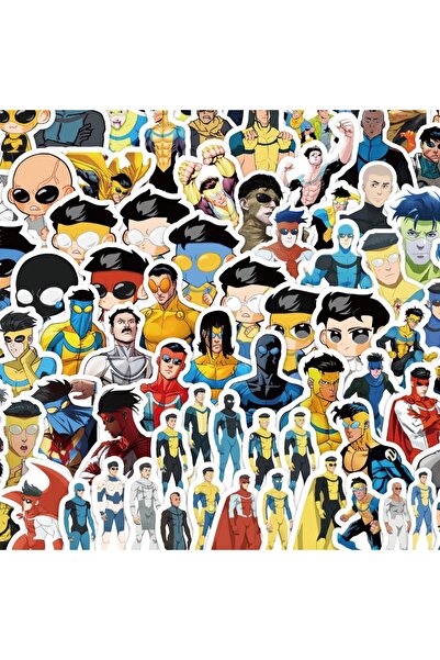Choice 80Pcs 80PCS Invincible Young Hero Stickers Mark Grayson Graffiti Decal...