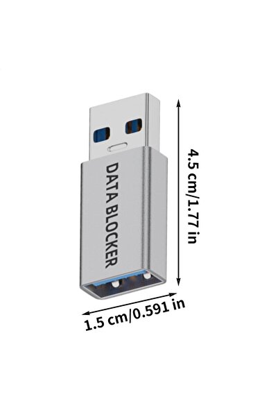 Choice1 B USB Data Blocker Security Adapter Anti-Juice Jacking Protector, Typ...