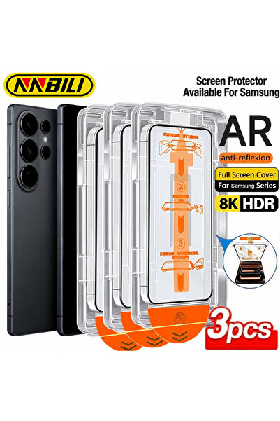 Choice3 Galaxy S26+ High Definition 3 Pieces NNBILI 3pcs Full Coverage Temper...