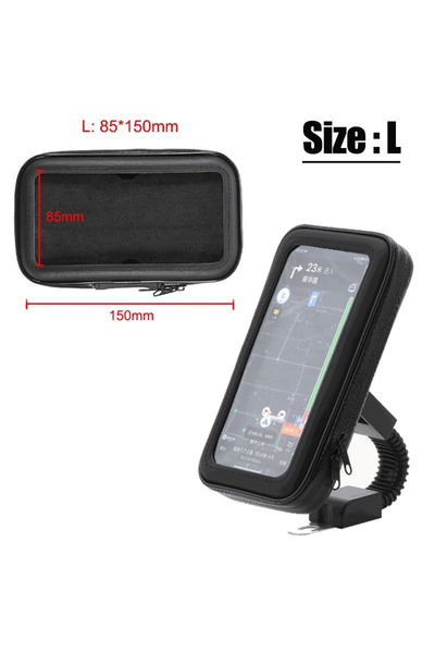 choice2 VIKEFON Motorcycle Size L Motorcycle Bike Waterproof Bicycle Phone Ho...