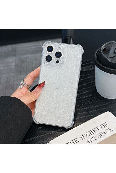 Choice7 iPhone 14 Transparent Glitter Shiny Transparent Case For iPhone 11 12...
