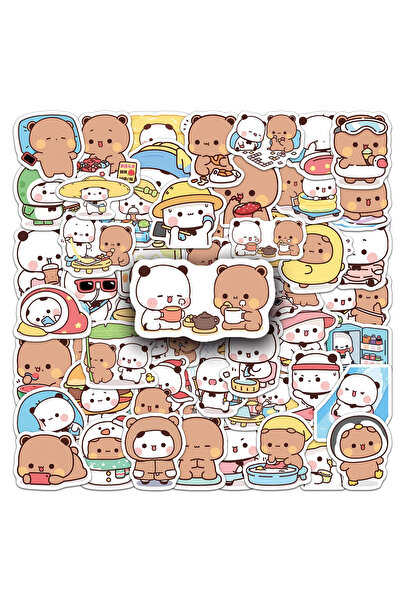 Choice 50pcs 50Pcs Cute Bubu Dudu Stickers Bubu Decals For Phone Laptop Suitc...