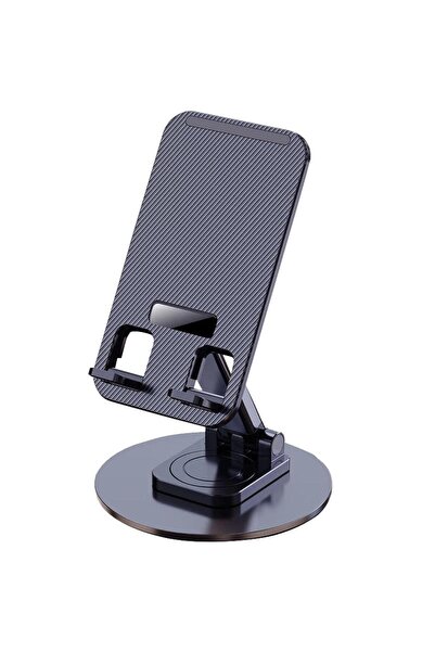 Choice Black Universal 360° Rotate Portable Tablet Holder Adjustable Folding ...