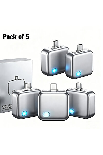 Choice3 5PC Type C 140W Physical-Disconnect Battery Guard Smart Auto Stop Cha...