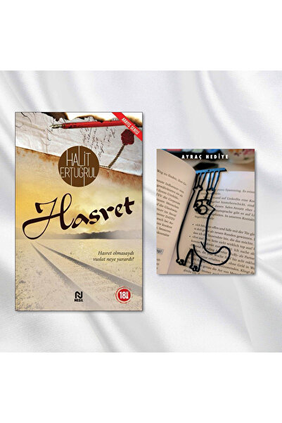 Nesil Yayınları HASRET / HALİT ERTUĞRUL / SALLANAN KEDİ FİGÜRLÜ KİTAP AYRACI ...
