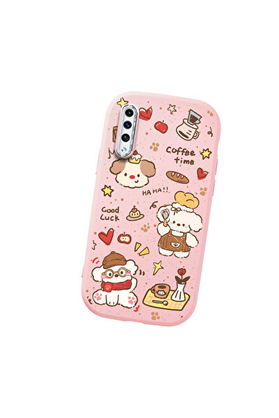 SLIMFELT Samsung Galaxy A50/A50S/A30S Uyumlu Sevimli Köpek Desenli Kılıf, Etk...