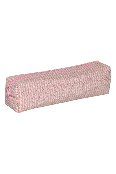 Zâna Casei Pix tubular roz cu sclipici 20x6x5cm