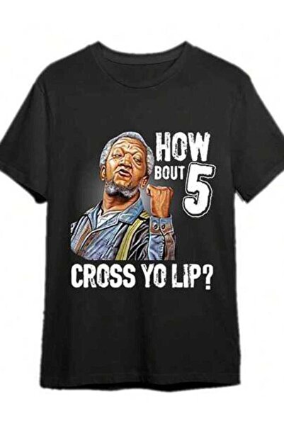 NOURAM 5 Cross Your Lips Sanford And Sons T-Shirt Fun Mens Graphic T-Shirt, 1...