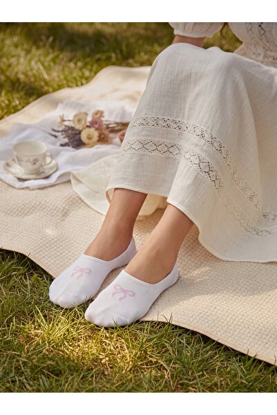 LE VISSION TEKSTİL 3 Pairs of Women's Ballerina Socks – Triple Pack of 39