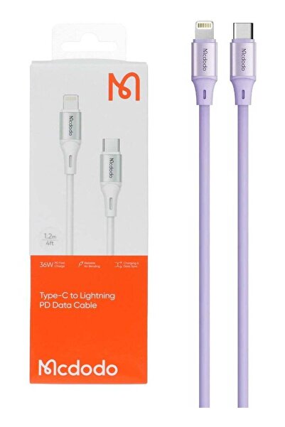 Mcdodo Charging Cable 1.2 Meter PD And Fastener Type-C To Lightning Cable CA-...