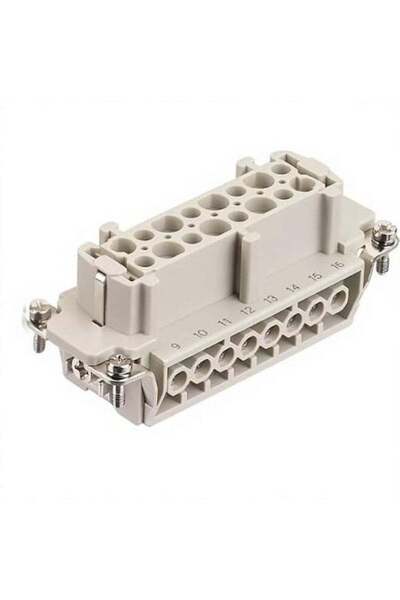 Generic Pack of 5 16-Pin Insertion Socket 16A with Removable Screw Terminals ...