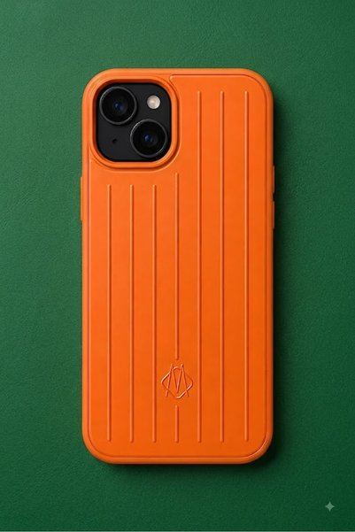 GÖKSHOP iPhone 15 Compatible Rimova Striped Premium Phone Case