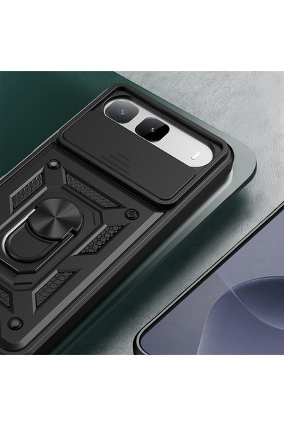 Ahlttiba غطاء Vega المنزلق المتوافق مع حافظة Tecno Spark 40 5G المزودة بحامل ...