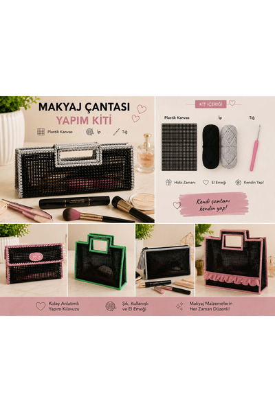 Genel Markalar Makyaj çantası yapım kiti