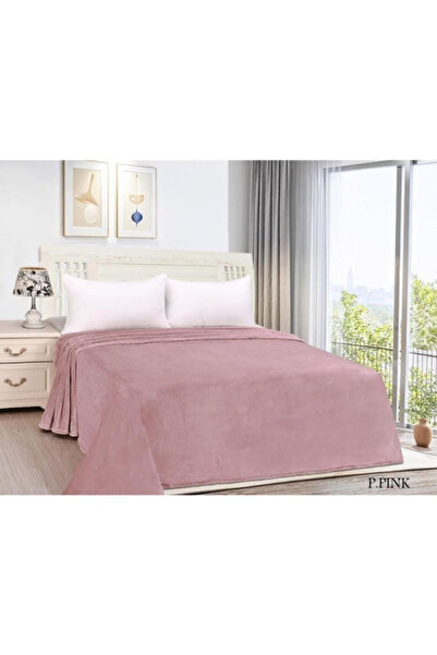 Generic Brand بطانية صوف فلانل ناعمة - P.PINK - مفرد ونص