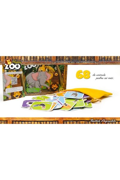 E-BODA Joc interactiv și educativ AR - Happy Zoo - învață limbi străine