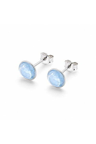 Generic Brand Cercei din argint 925, piatra zirconiu, Baby blue, A3C4415BL4