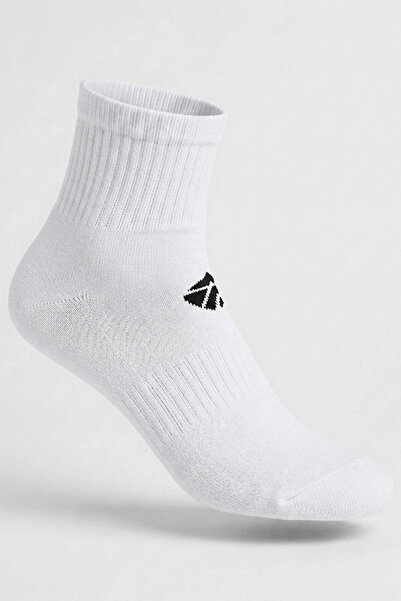 Armadillo 3-Piece Combed Cotton Men's Socks Half-Toe Cotton Casual Sports Socks White Black Navy Blue