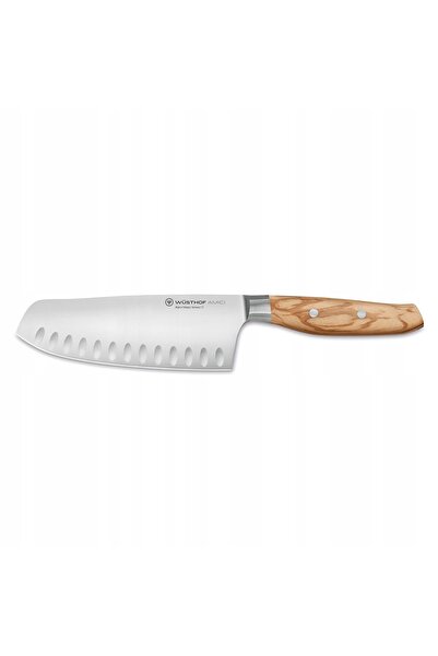 WÜSTHOF WUSTHOF AMICI Cuțit Santoku 17 Lemn de măslin GERMANIA